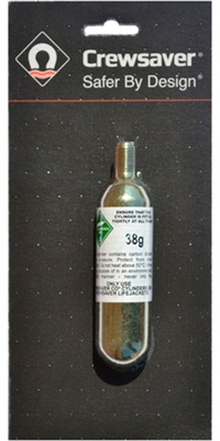 2026 Crewsaver 38g Co2 Rearm Ersatzzylinder 10034