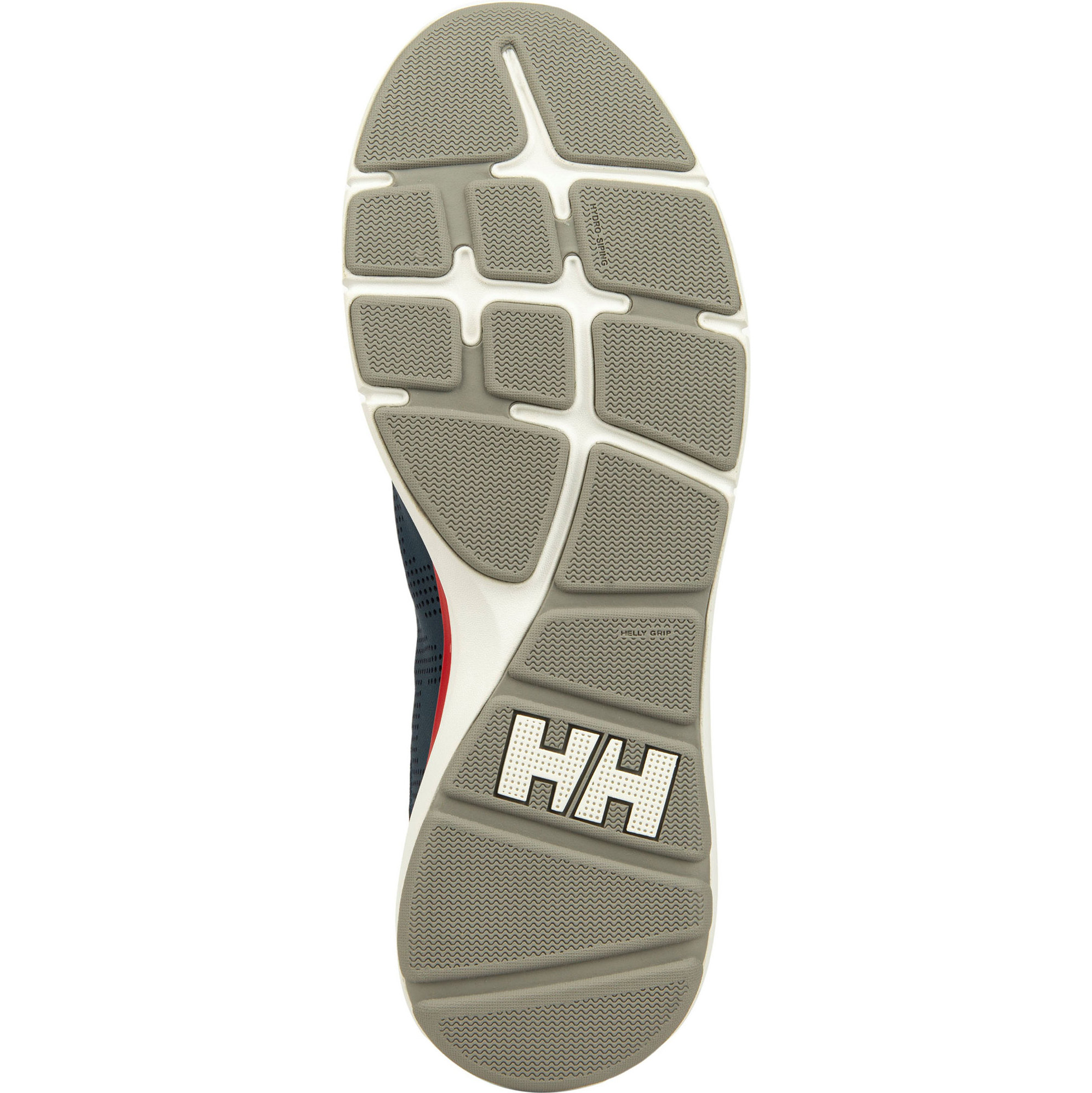 2026 Helly Hansen Männer Ahiga V4 Hydropower Segelschuhe 11582 - Navy / Flagge Rot