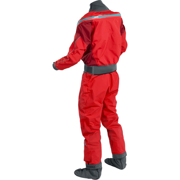 2025 Palm Männer Atom Back Zip Kayak Drysuit & Con Zip Flame / Chilli 12380