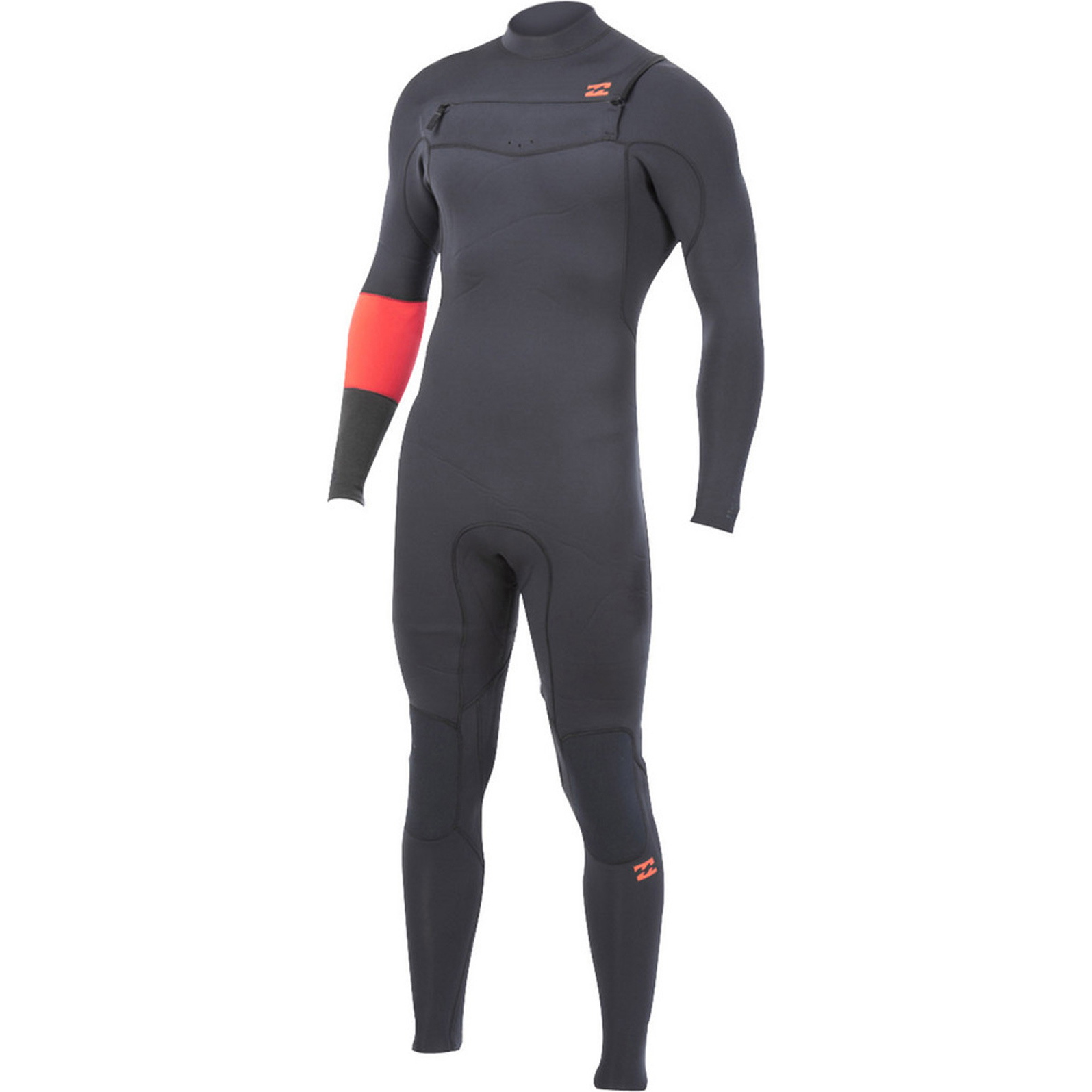 2015 Billabong Revolution Chest Zip 3 / 2mm Wetsuit in GRAPHITE Q43M04
