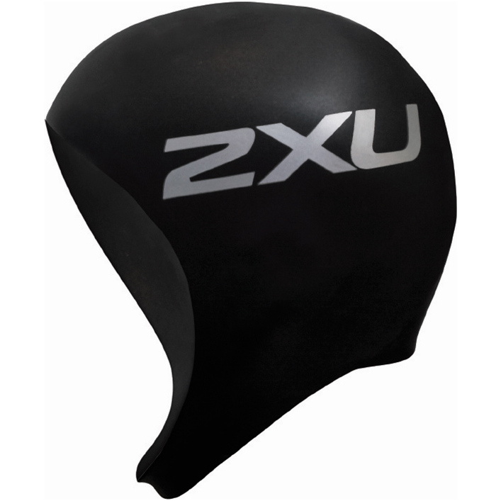 2xu Neopren Badekappe Schwarz Uw1481f