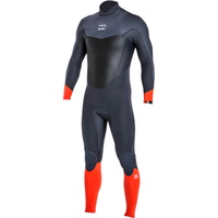 Absolute Comp 3 / 2mm Reißverschluss hinten Wetsuit ORANGE
