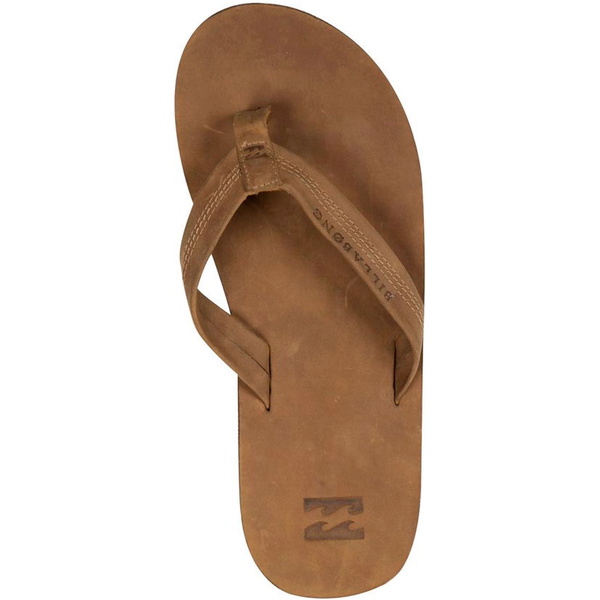 2016 Billabong All Day Leder Flip Flops in HONEY W5FF16