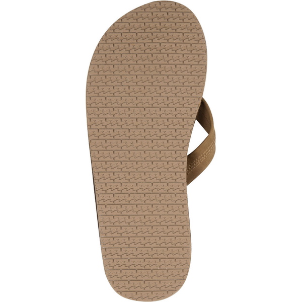 2016 Billabong All Day Leder Flip Flops in HONEY W5FF16
