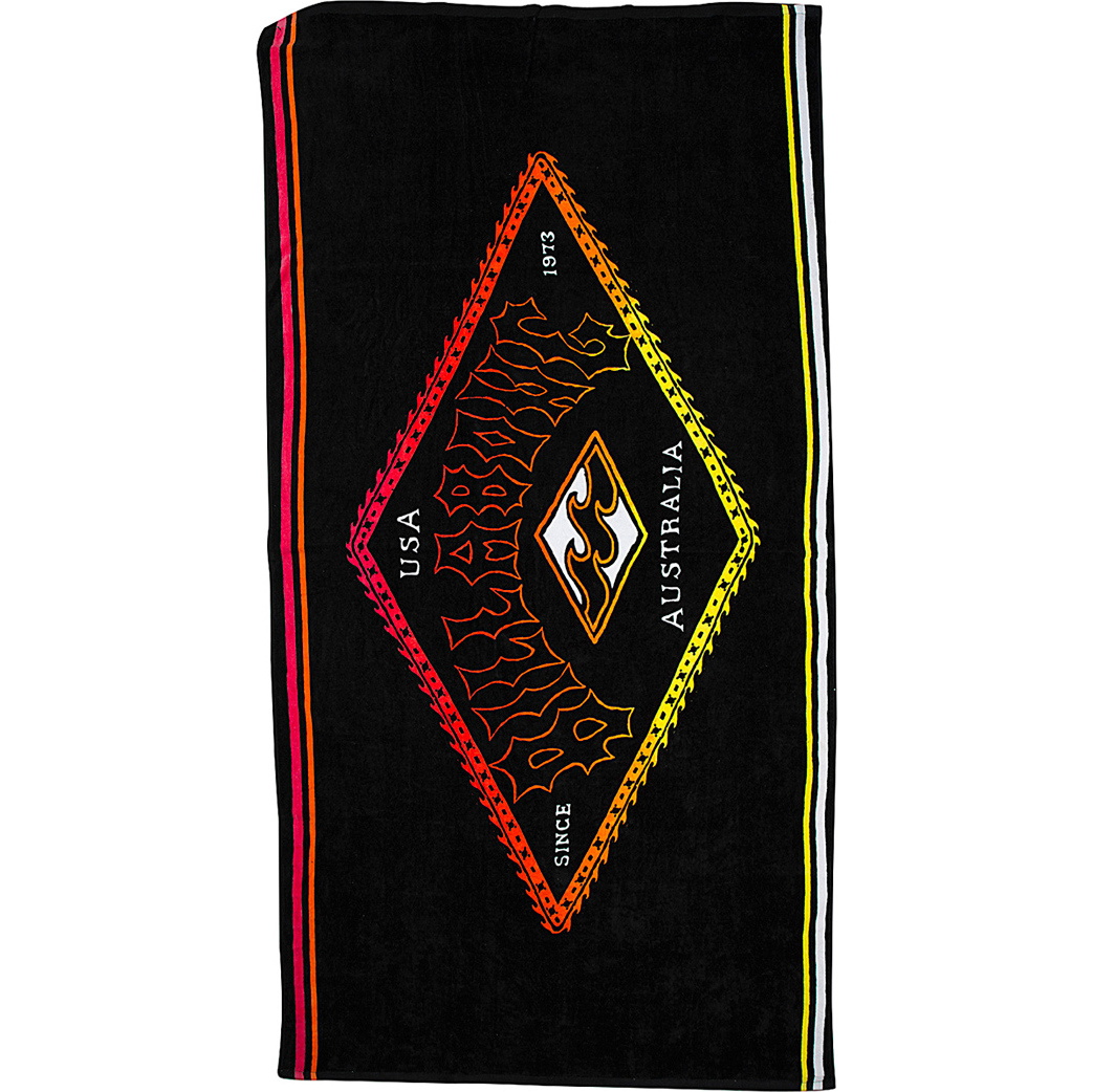 2016 Billabong Re-Issue Extra Large Badetuch Schwarz W5TO05