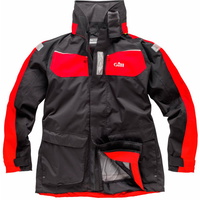 Mens Coast Jacket Graphite / Red