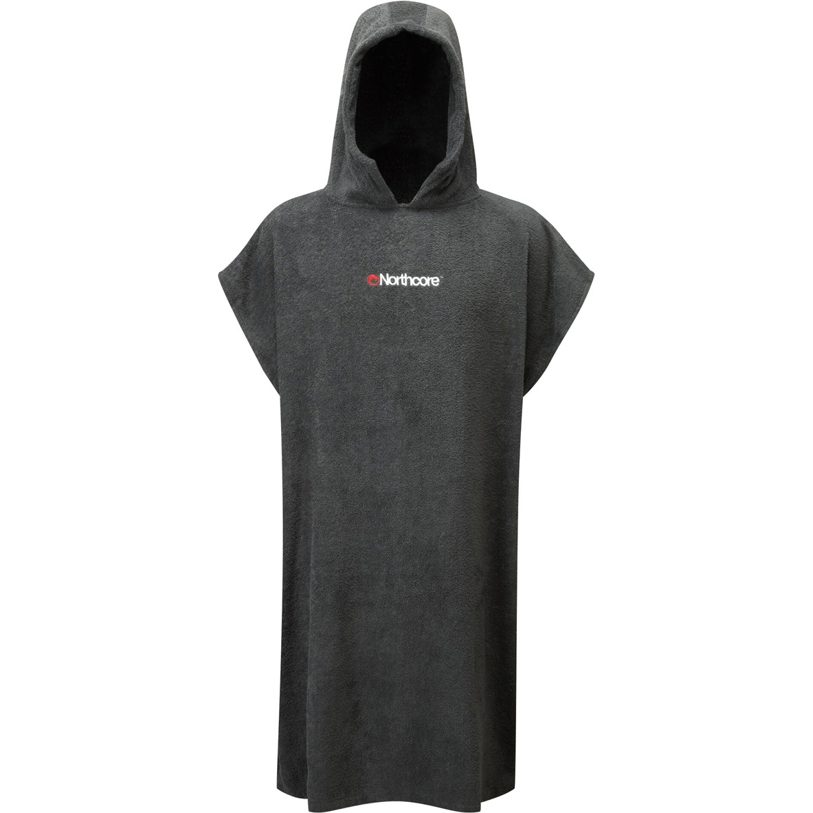 2026 Northcore Strand Basha Kapuzenhandtuch ändern Robe / Poncho Noco24 - Grau
