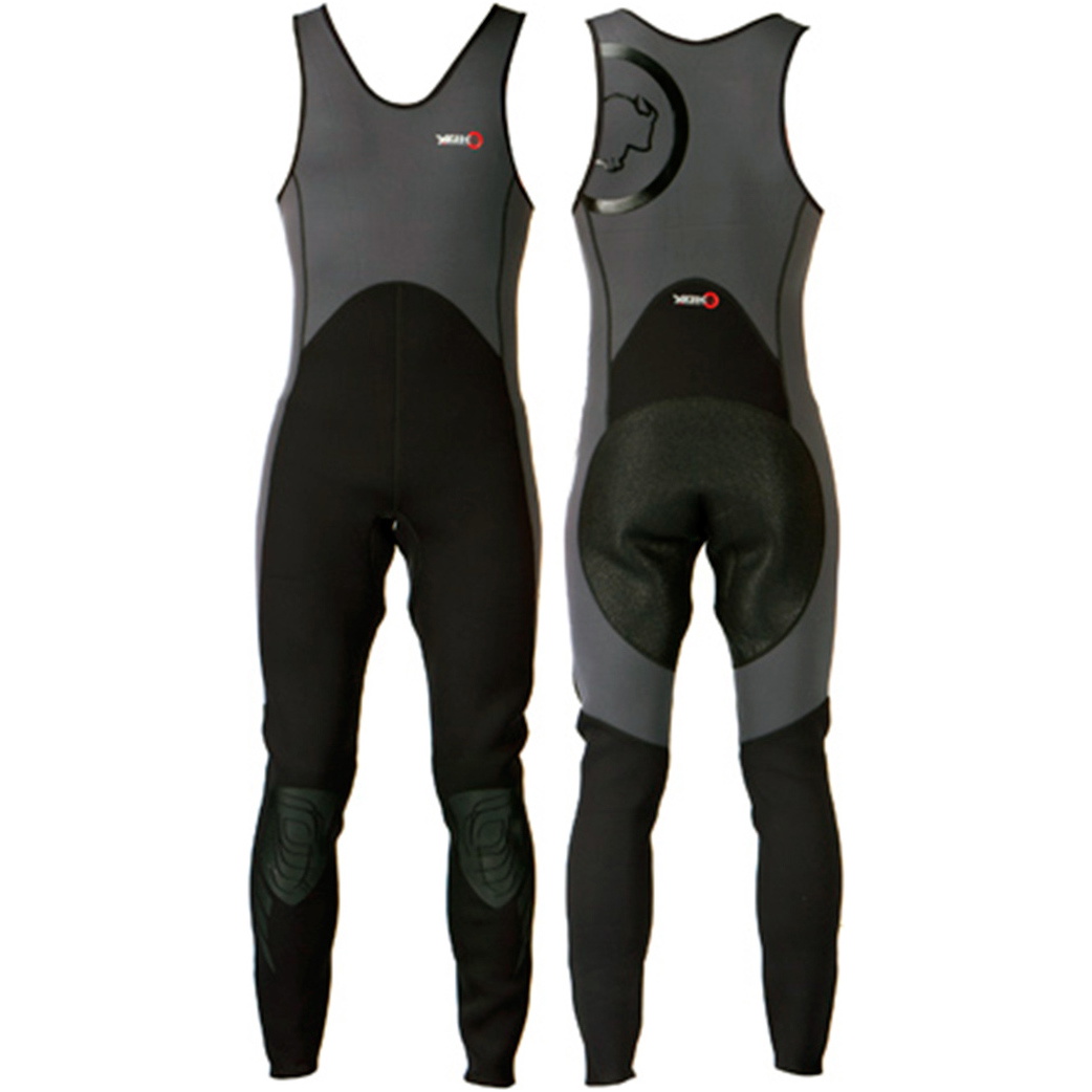 2026 Yak Kayak 'Step In' 3mm Long John Neoprenanzug Grey / Black 5405-A