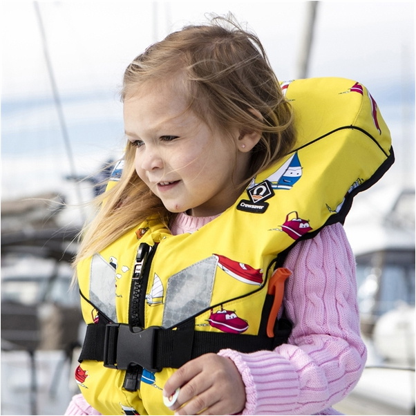 2026 Crewsaver Euro 100n Schwimmweste Gelb - Baby & Kind 10170
