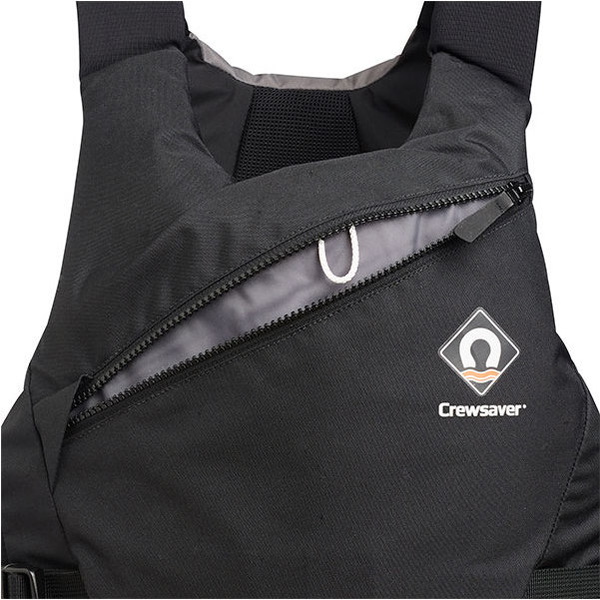 2025 Crewsaver Junior Pro 50n Crewsaver Schwimmhilfe Schwarz / Grau 2621j