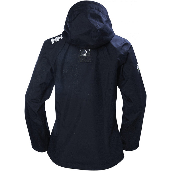 2019 Helly Hansen Womens Crew Hooded Jacket Navy 33899