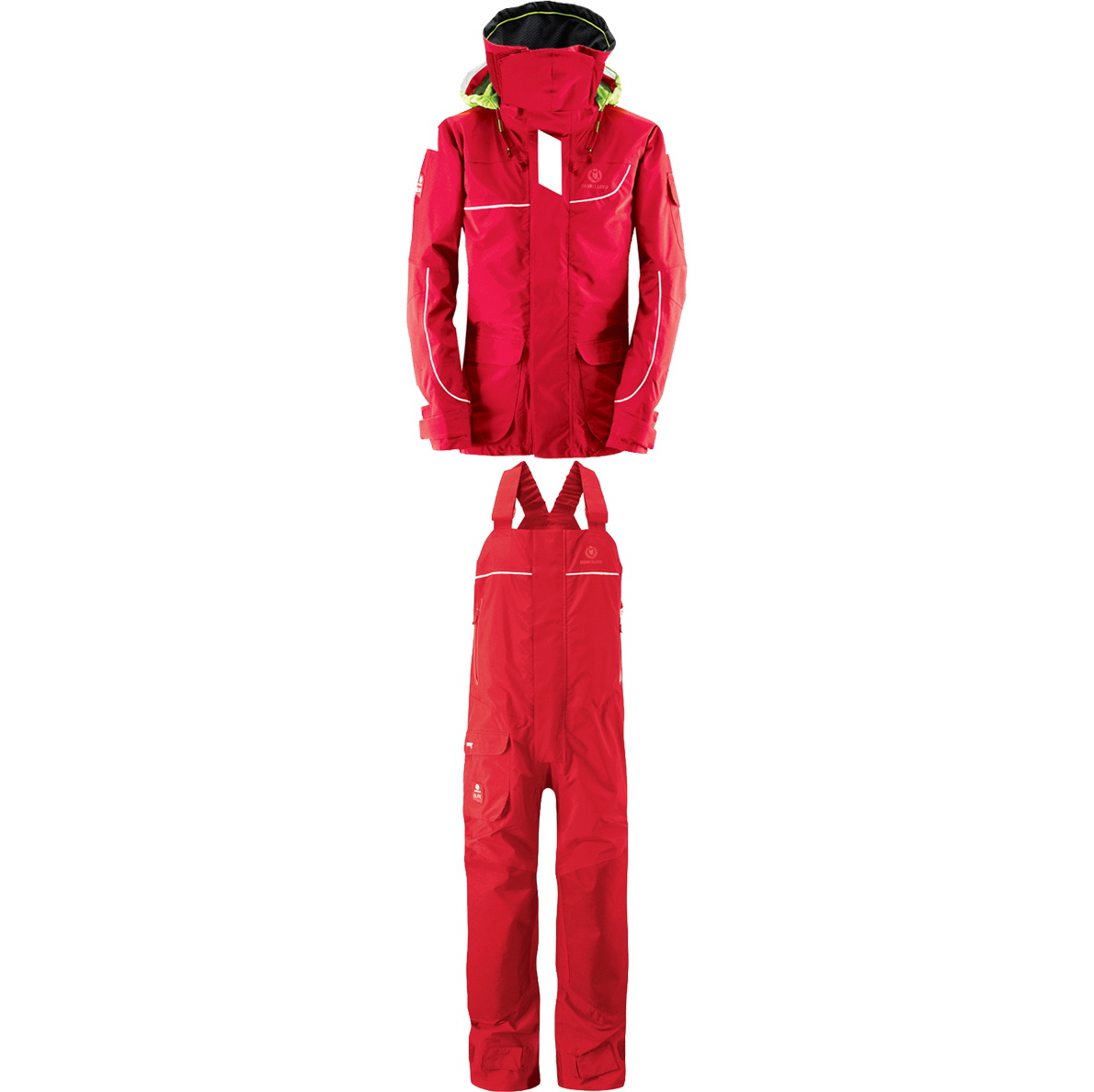 Henri Lloyd Elite Offshore 2.0 Jacke Y00376 & Hi Fit Hose Y10174 Kombi Set New Red