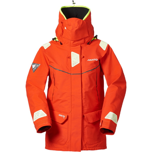 Musto Damen MPX Goretex Offshore Jacke SM151W3 & Hose SM1520 Kombi Set FIRE ORANGE / SCHWARZ