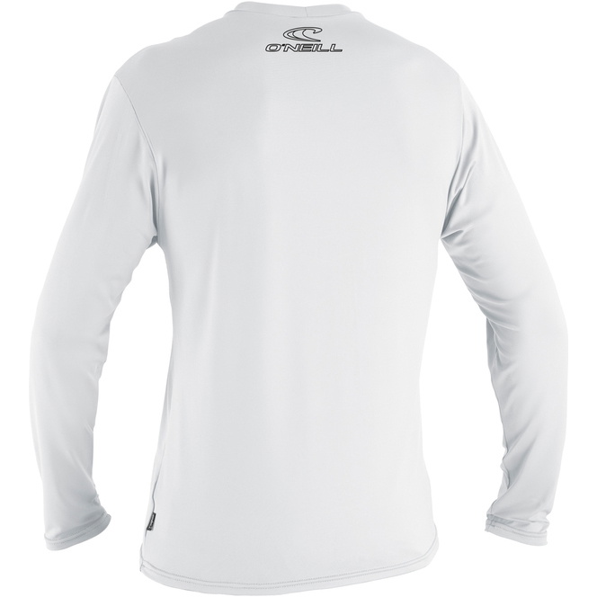 2026 O'neill Mens Basic Skins Langarm Rash Tee 4339 - Weiß