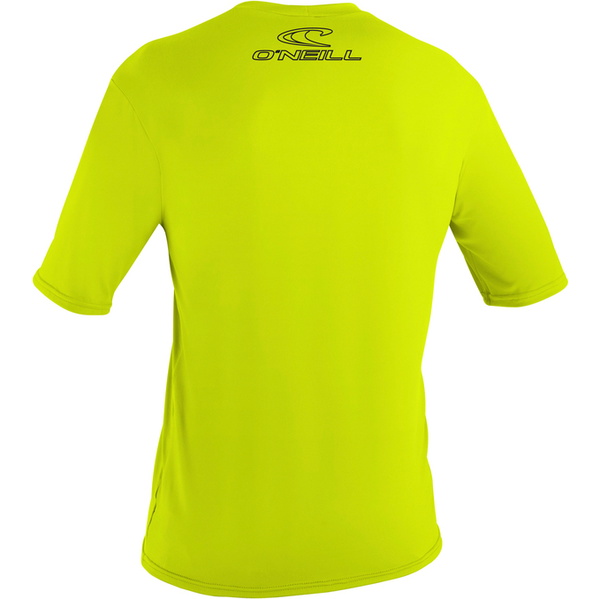 2026 O'Neill Männer Basic Skins Short Sleeve Sun Shirt LIME 3402