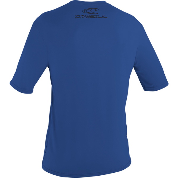 2026 O'Neill Männer Basic Skins Kurzarm-Sonnenhemd 3402 - Pacific