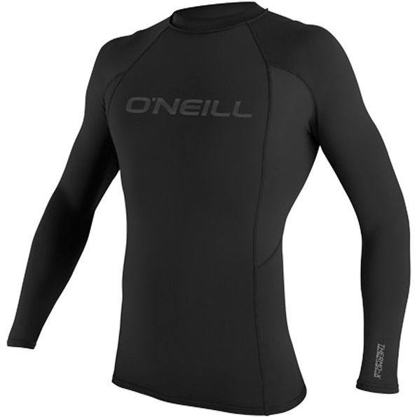 2026 O'neill Thermo-x Langarm Crew Top 5022 - Schwarz