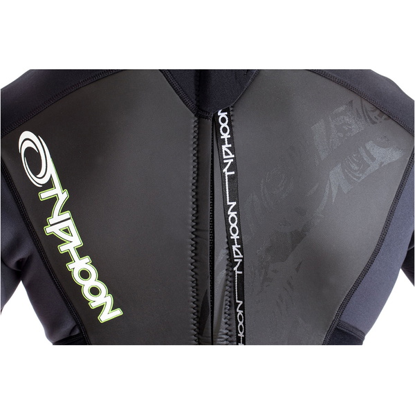 2019 Typhoon Sturm 5/4/3mm Gbs Neoprenanzug Schwarz / Grau 250662