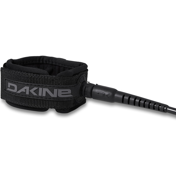 2026 Dakine Kainui Team 6ft 6.5mm Surf Leash 10002903 - Eisen Schwarz