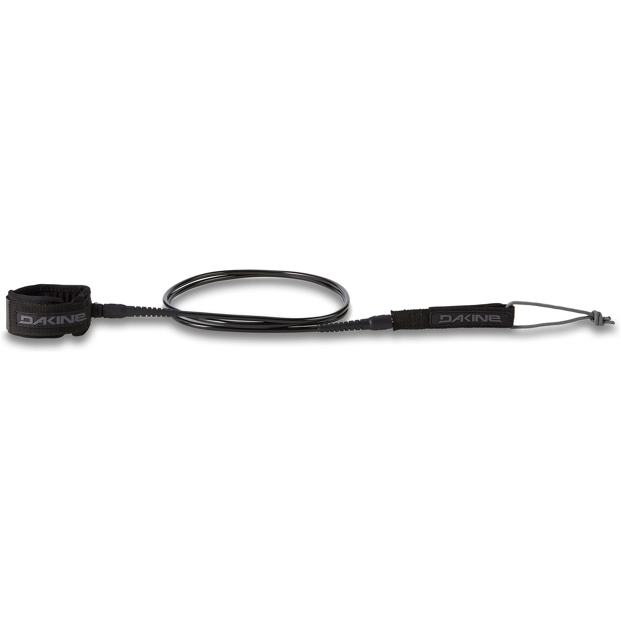 2026 Dakine Kainui Team 6ft 6.5mm Surf Leash 10002903 - Eisen Schwarz