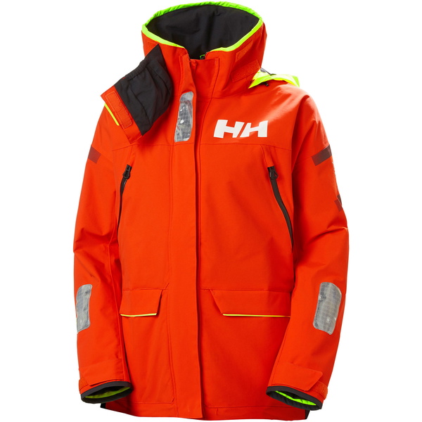 2021 Helly Hansen Frauen Skagen Offshore Segeljacke & Hosen Kombi - Set - Kirschtomaten / Ebenholz