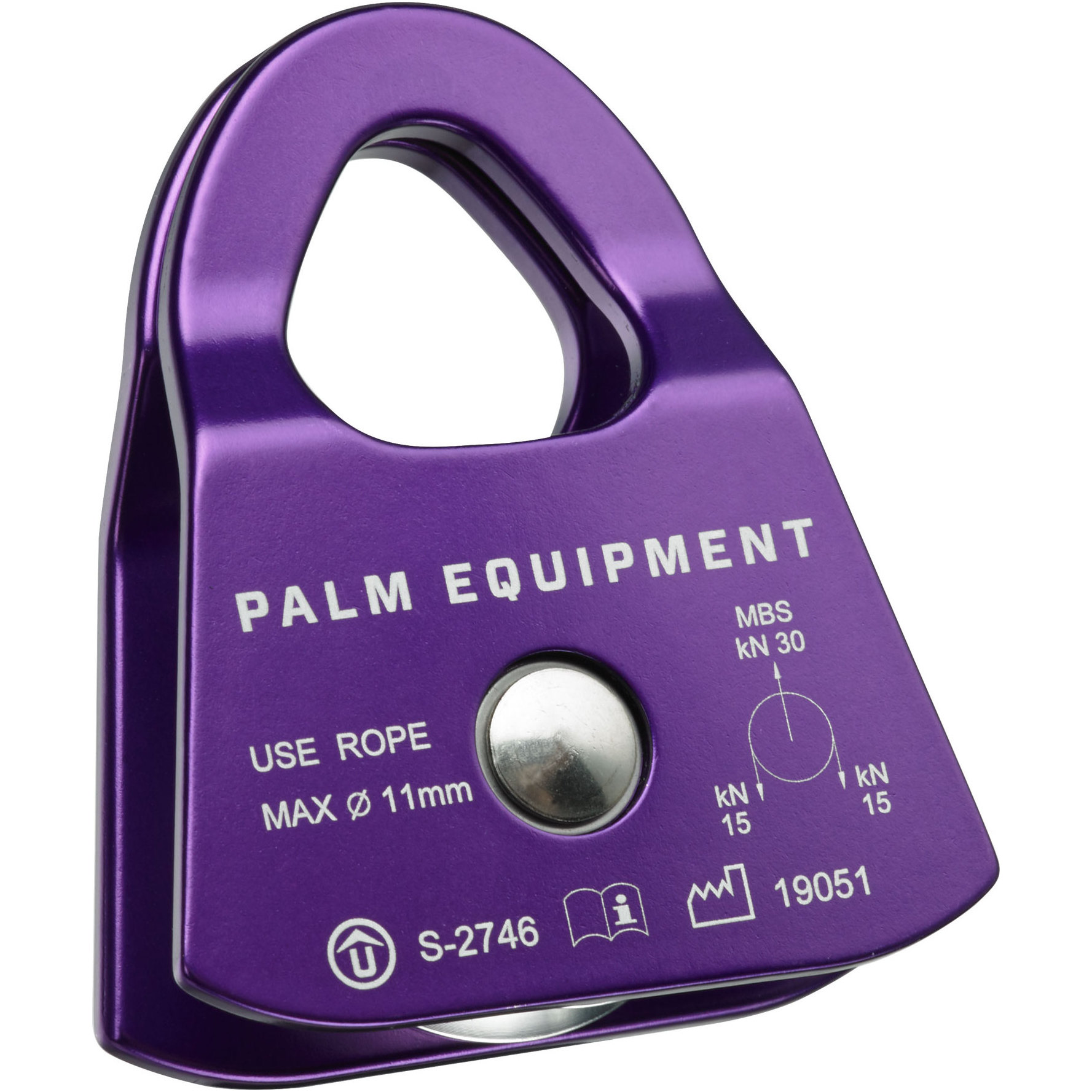 2026 Palm Prussik Minding Riemenscheibe 12602 - Lila