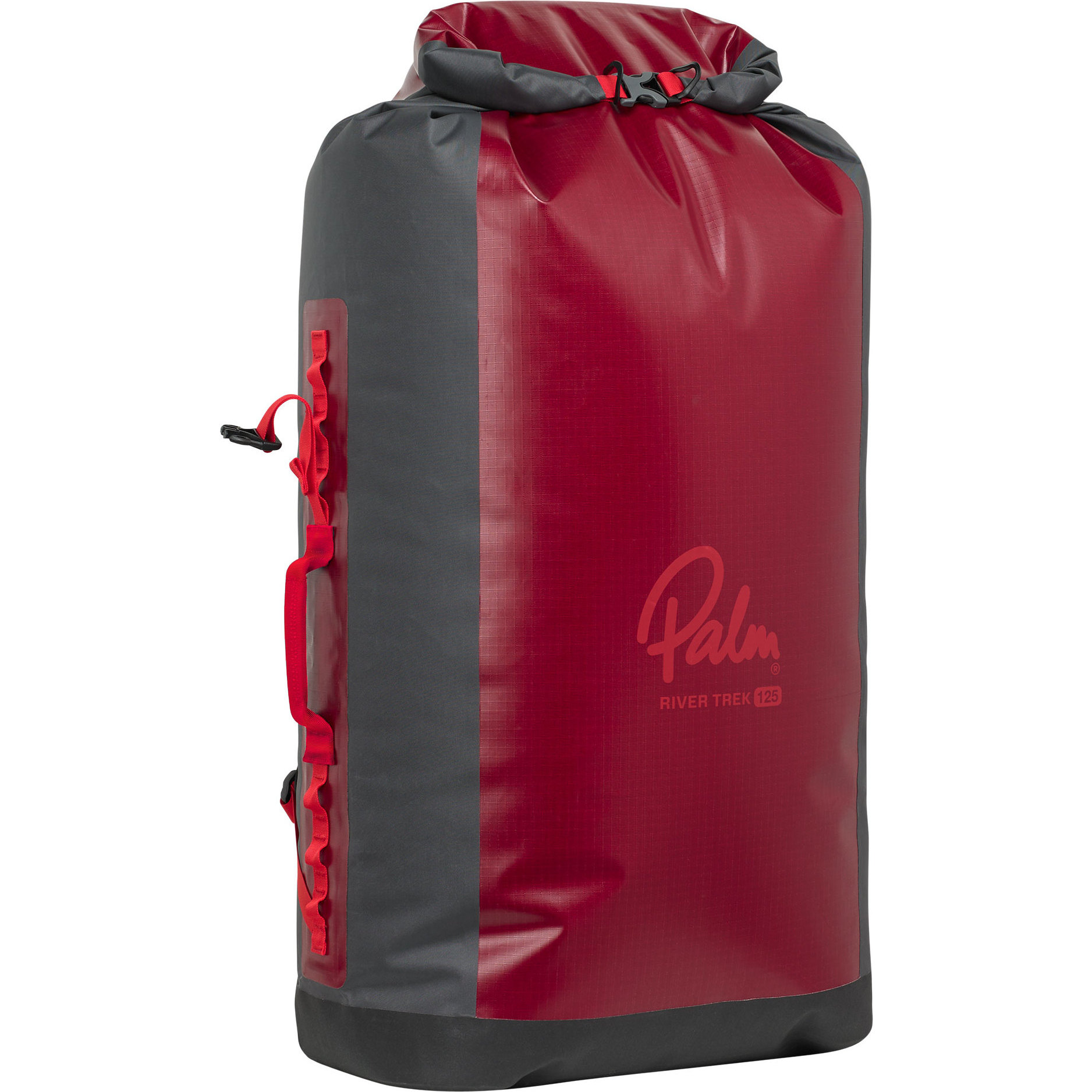 2026 Palm River Trek 125l Dry Rucksack 12348 - Chili / Jet Grey