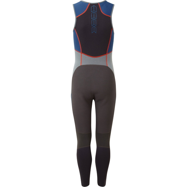 2024 Gill Junior Zenlite 2mm Flatlock Skiff Suit 5002J - Steel Grey