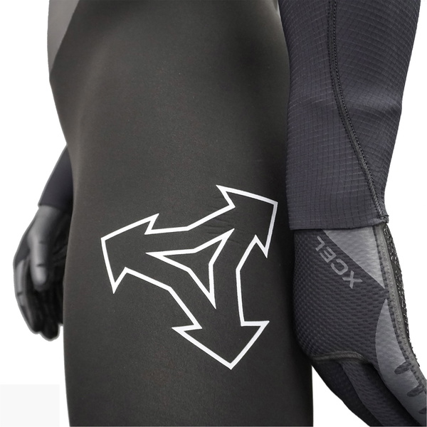 Xcel Mens Infiniti X2 4/3mm Chest Zip Wetsuit MQ433Z20 - Black
