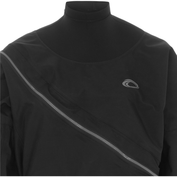 2026 Typhoon Frauen Ezeedon Front Zip Black 2026 Trockentauchanzug 100192 - / Grau