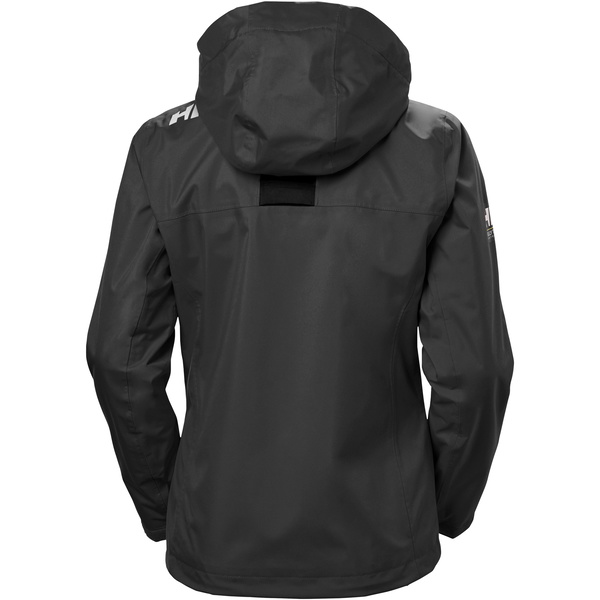 2024 Helly Hansen Damen Crew Midlayer Segeljacke Mit Kapuze 33891 - Schwarz