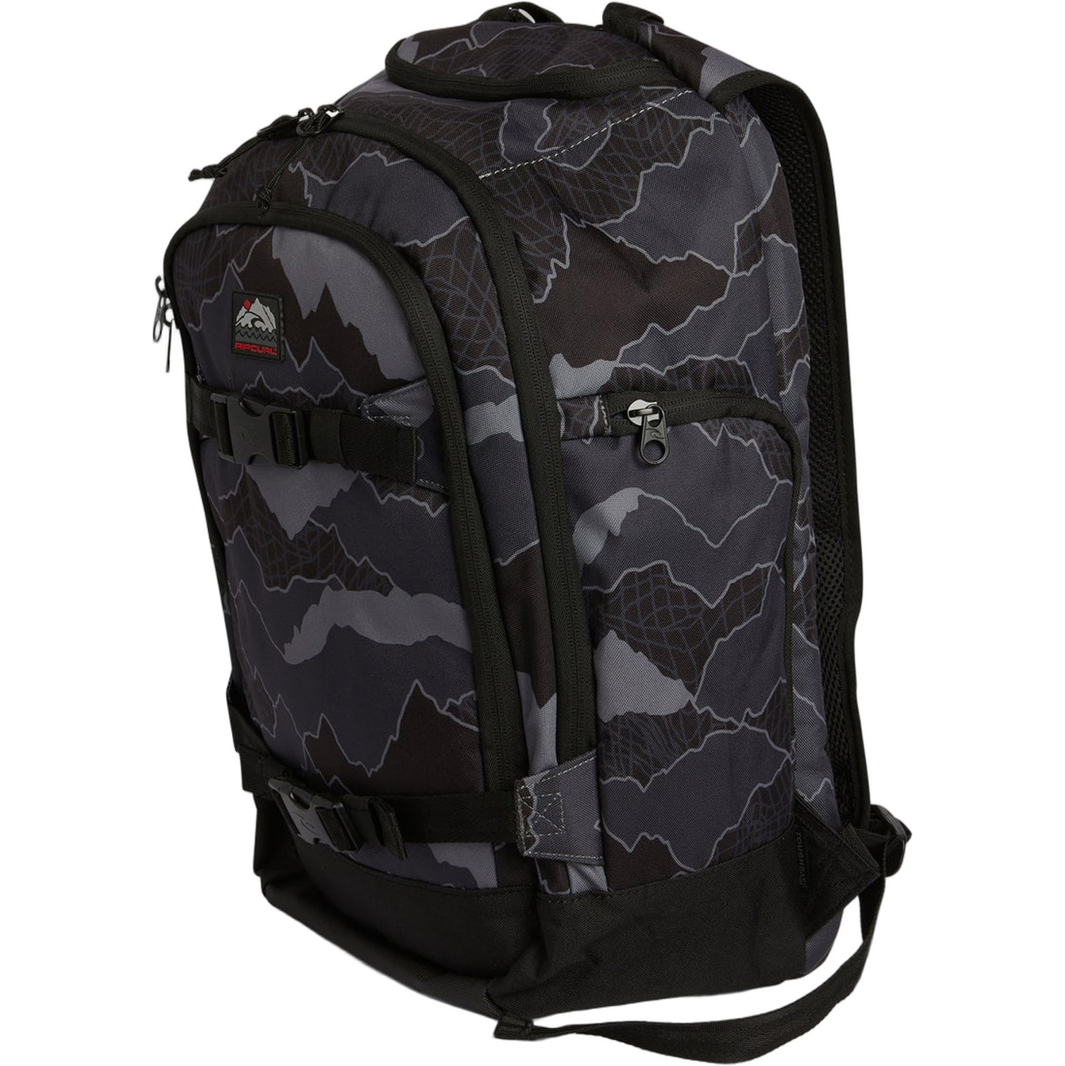 2026  Rip Curl  Posse 33L Search Camo Rucksack 16AMBA   Black  / Grau