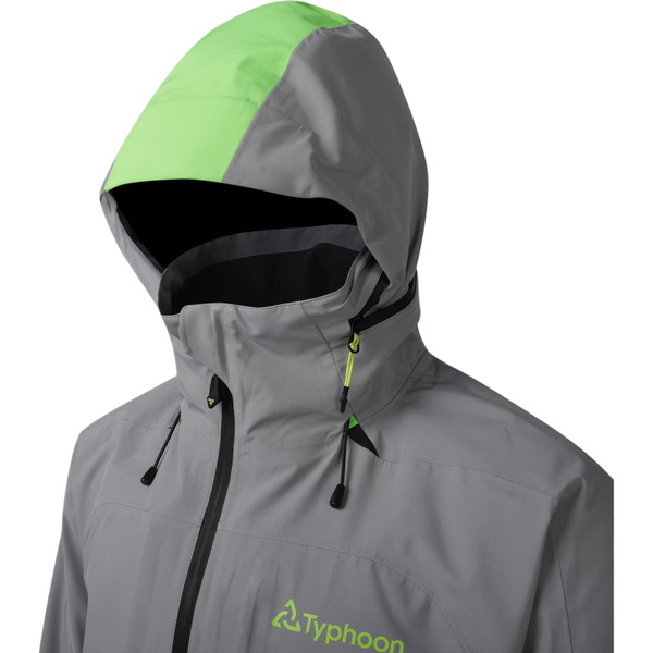 2026 Typhoon Performance Segeljacke P2037 - Slate / Lime