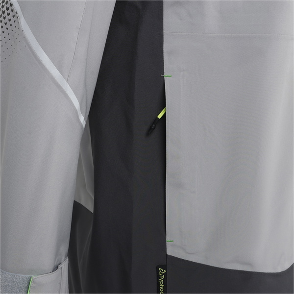2026 Typhoon Performance Segeljacke P2037 - Slate / Lime