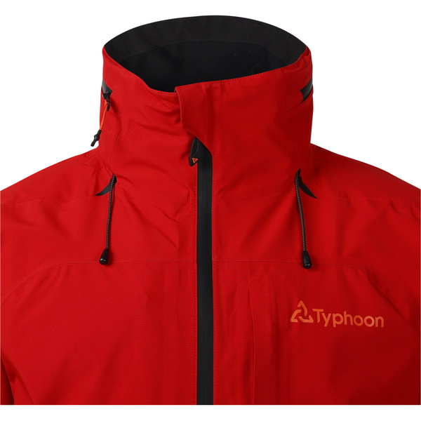 2026 Typhoon Performance Sailing Jacket P2037 - Red / Solar