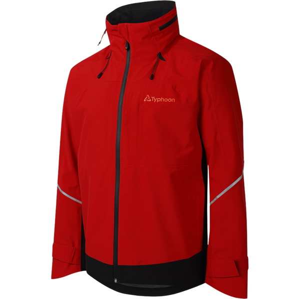 2026 Typhoon Performance Sailing Jacket P2037 - Red / Solar
