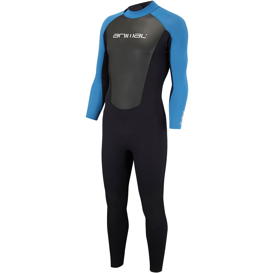 2018 Animal Nova 3 / 2mm Flatlock Reißverschluss Neoprenanzug Marina Blue AW8SN102