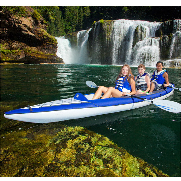 2026 Aquaglide Columbia XP Tandem XL Kayak + 2 FREE PADDLES + PUMP