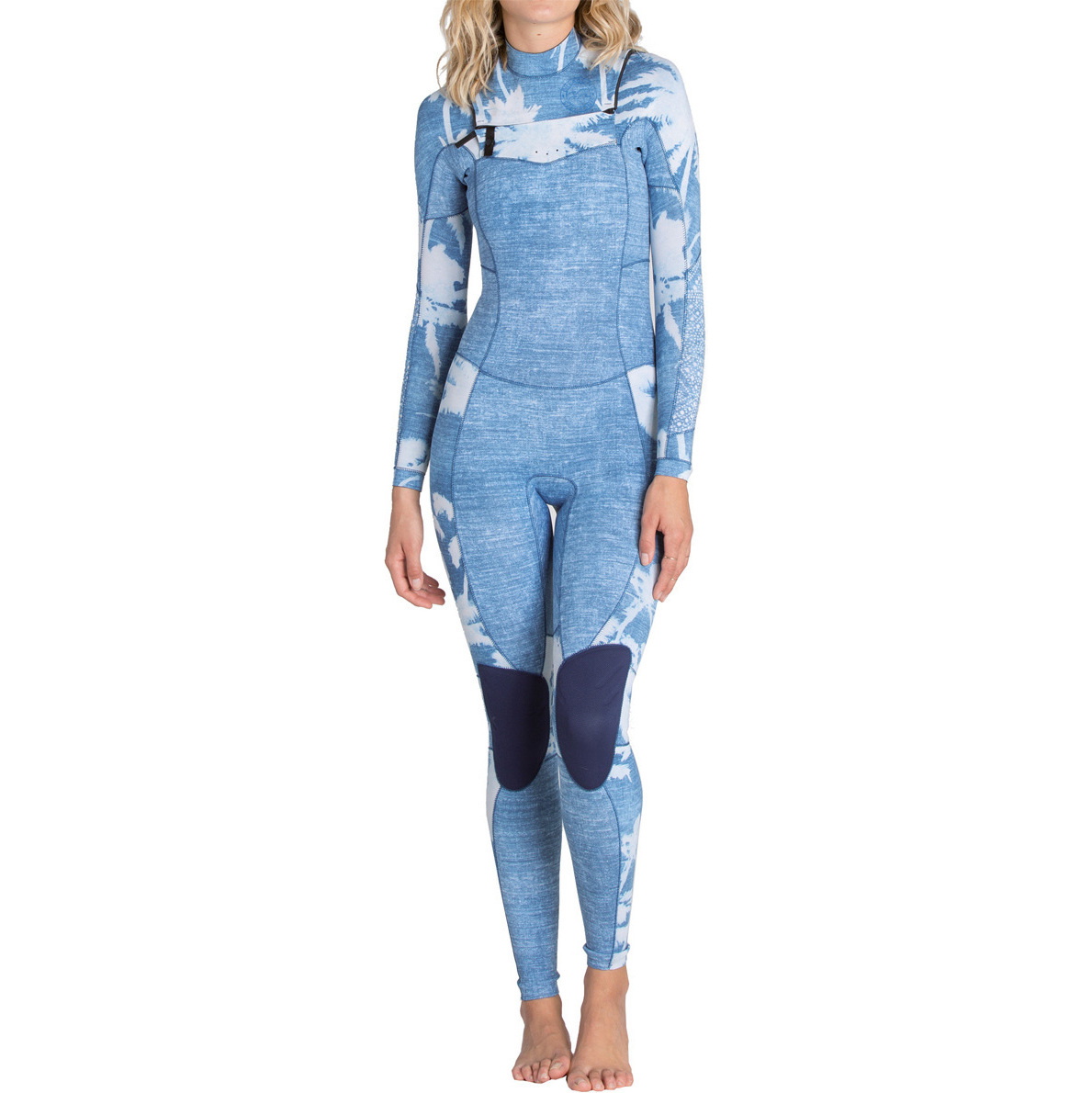2017 Billabong Damen Salty Dayz 3 / 2mm Chest Zip Wetsuit - Indigo Z43G04