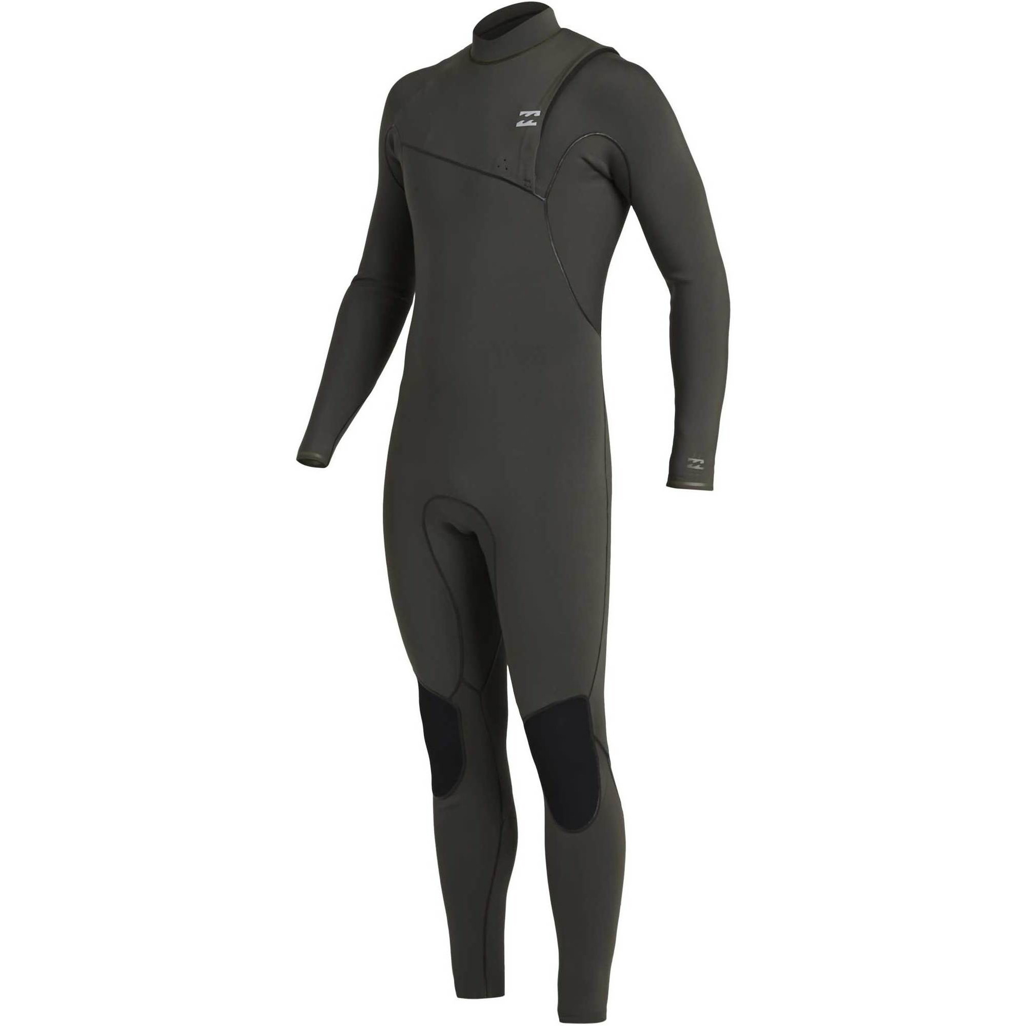 2021 Billabong Mens Furnace Natürliche 4/3mm Zipperless Wetsuit U44m50 - Black Moss