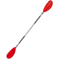 KWB 220cm 2 Stück Aluminium Gebogenes Blatt Kajakpaddel