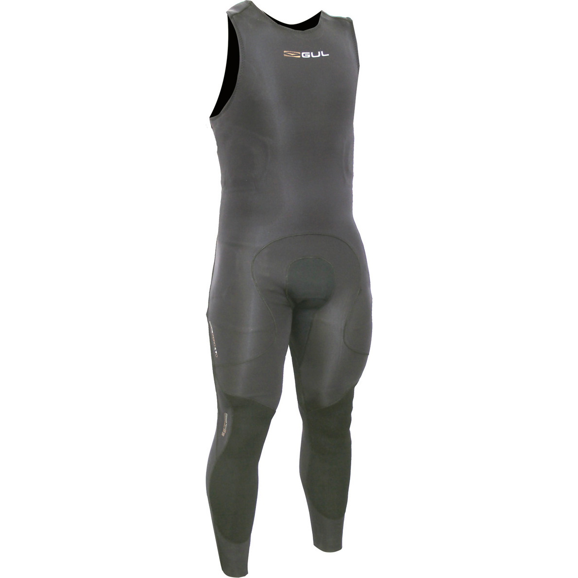 2019 Gul Code Zero Elite 3mm BS Long John Impact Wetsuit & Pads Black CZ4217-B5