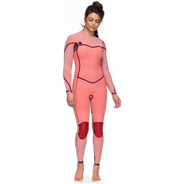 Roxy Womens Performance 4/3mm Chest Zip Wetsuit BLACK ERJW103032