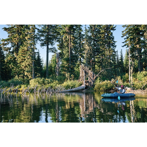2026 Aquaglide Expedition Backwoods 85 Ultraleicht 1 Person Kajak AGEXP1 - Navy