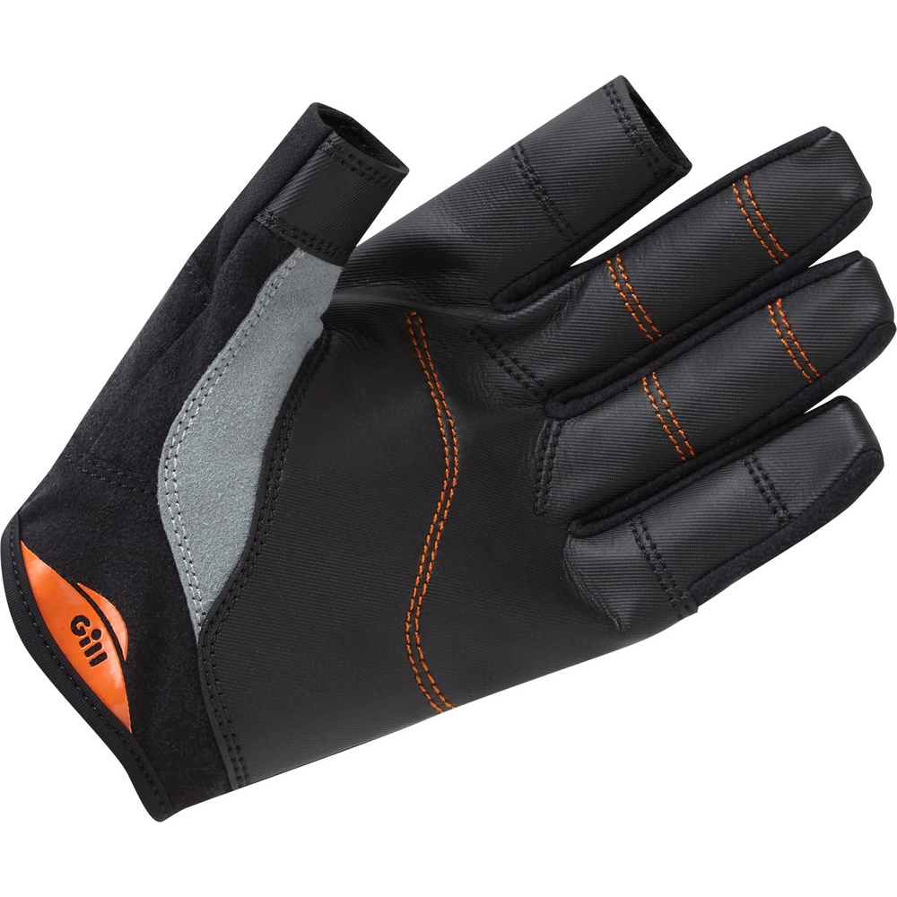 Gill Doppelpack Championship Kurz- Und Langfinger-Segelhandschuhe - Schwarz