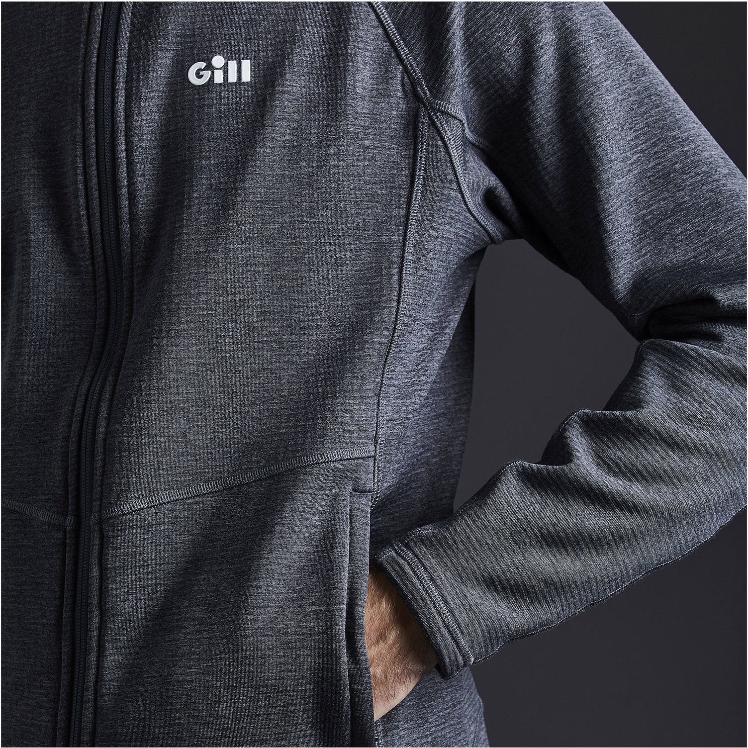 Gill Männer Dart Hoody 1101 - Steel Grey