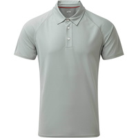 Herren Uv Tec Poloshirt Grau