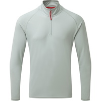 Mens UV Tec Zip Neck Top