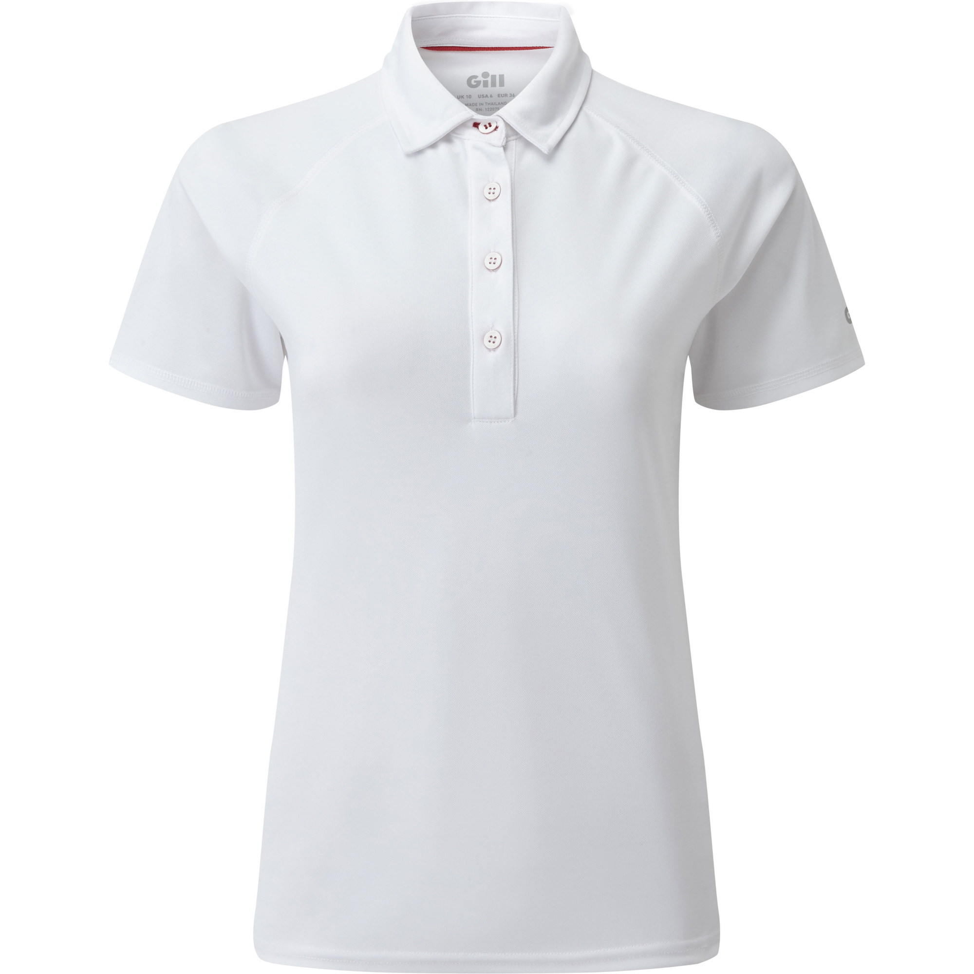 2026 Gill Damen Uv Tec Poloshirt Weiß Uv008w