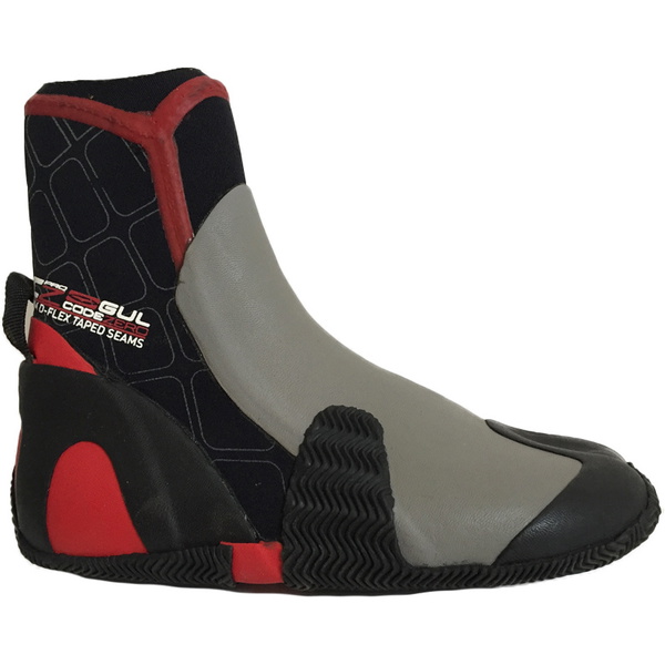 Gul Code Zero Split Toe 5mm Neoprenanzugstiefel In Schwarz / Rot Bo1277